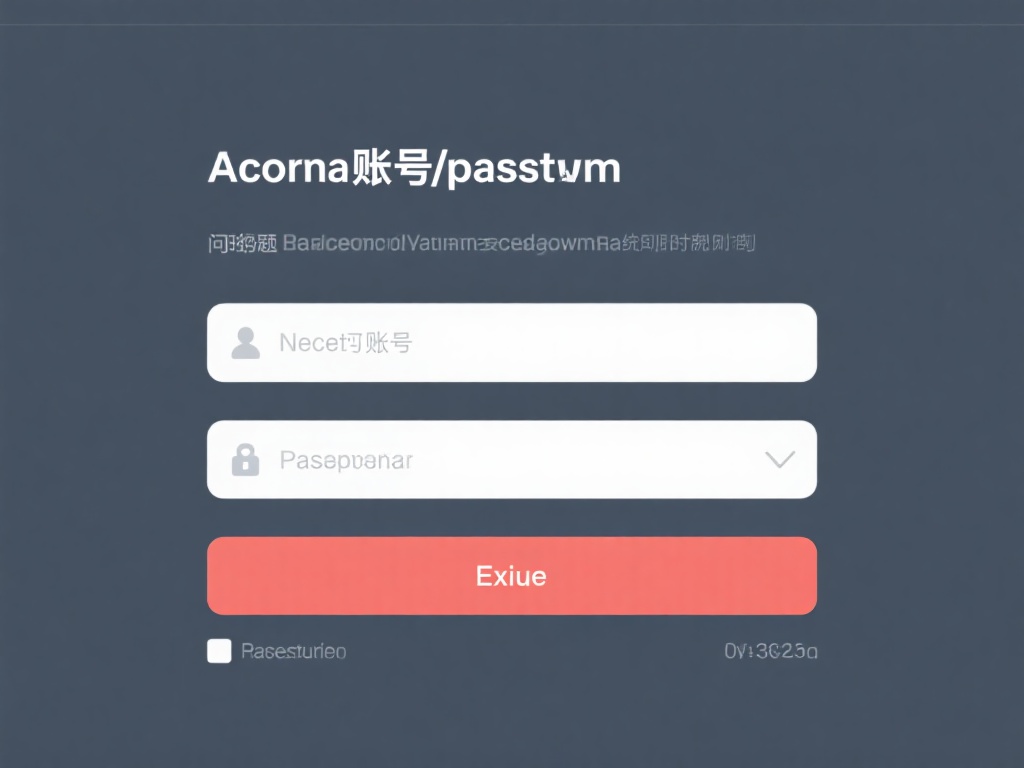 账号密码输入错误
不正确的账号或密码输入不仅是常