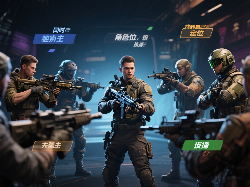 同时，找到自己的角色定位也非常重要。在团队游戏中，